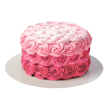 Rose Swirl Cake – Pink or Blue | Serves 8-10